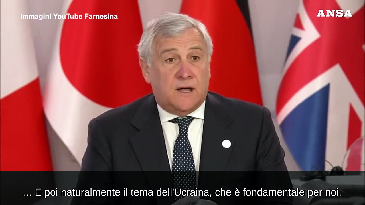 Russia-Ucraina, Tajani: "Se Kiev perde, Putin non negoziera' mai"