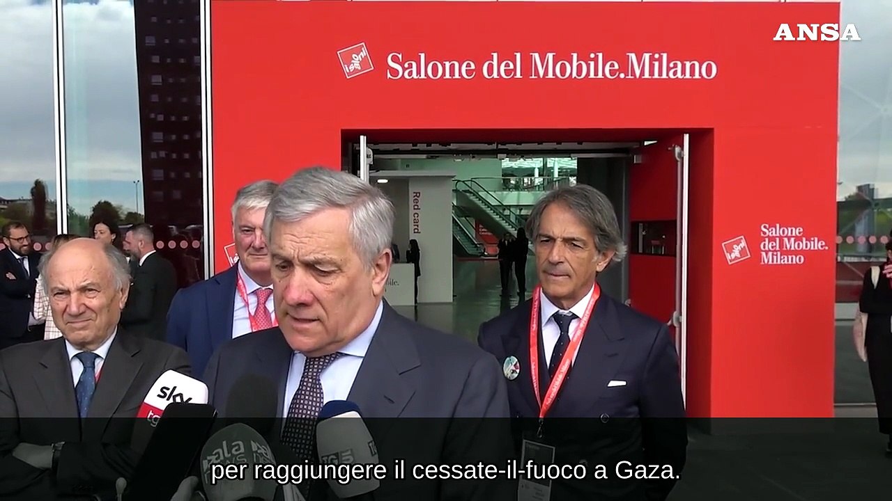 Medio Oriente, Tajani: "Possibili sanzioni contro l'Iran"