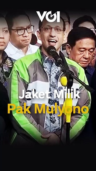 Pakai Jaket Gojek, Nadiem Bilang Begini di JSidang Pledoi
