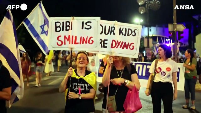 Gerusalemme, ancora manifestazioni (e tensioni) contro Netanyahu