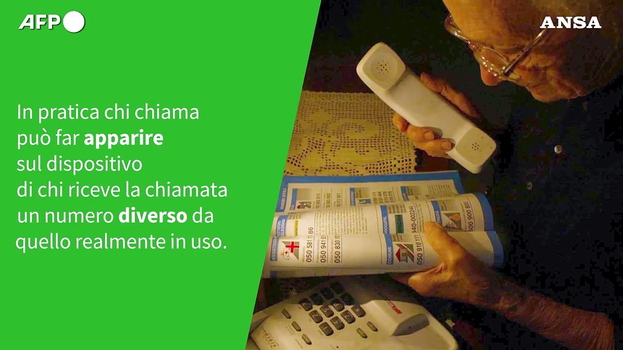 Ansa Verified - Si puo' falsificare il numero di telefono da cui proviene una chiamata?