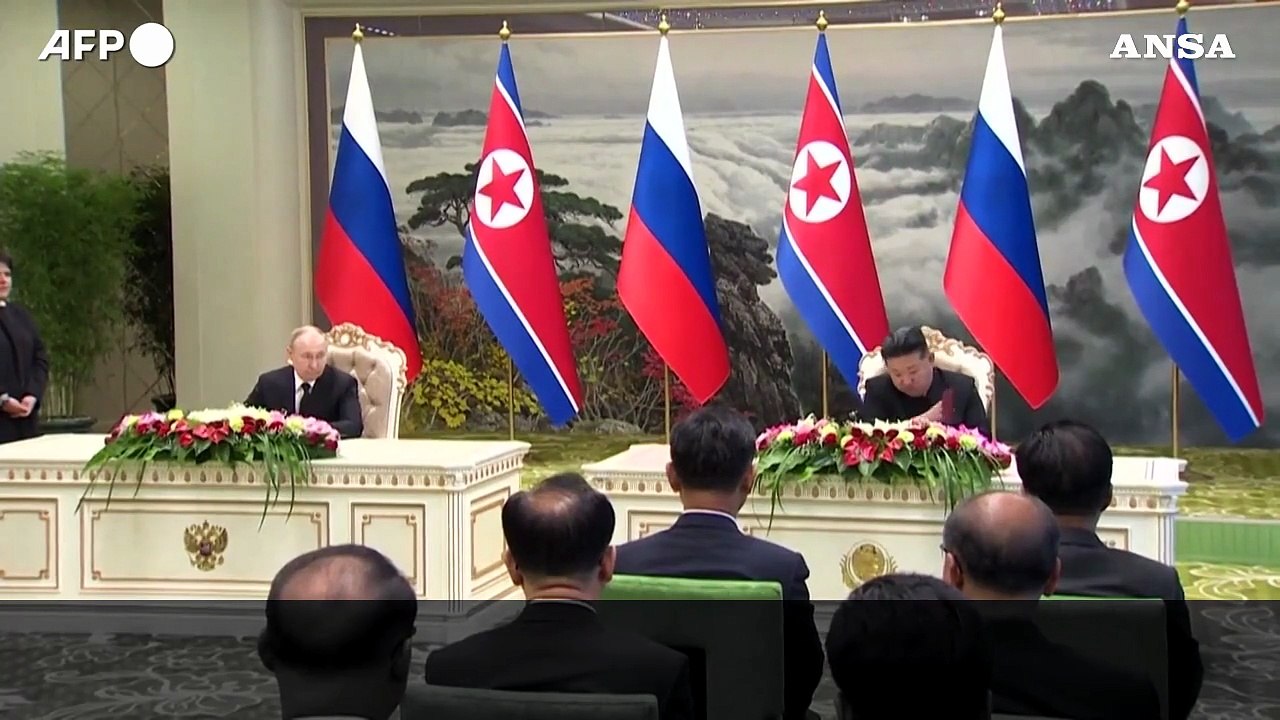 Corea Nord-Russia, firmato accordo per la cooperazione strategica