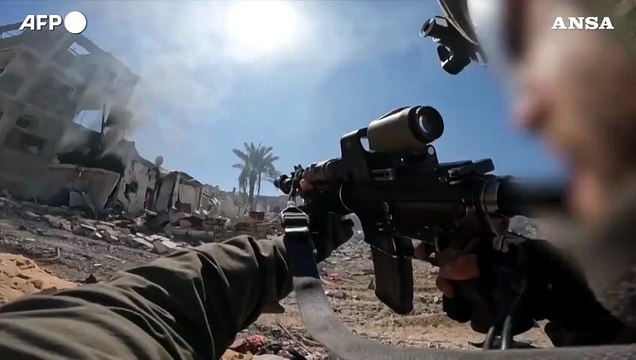 Gaza, l'Esercito israeliano pubblica nuovi filmati delle operazioni militari