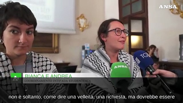 Occupato il rettorato a Torino, le voci del coordinamento Intifada Studentesca