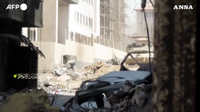 Gaza City, colpi di mortaio sparati dalle Brigate Al-Quds