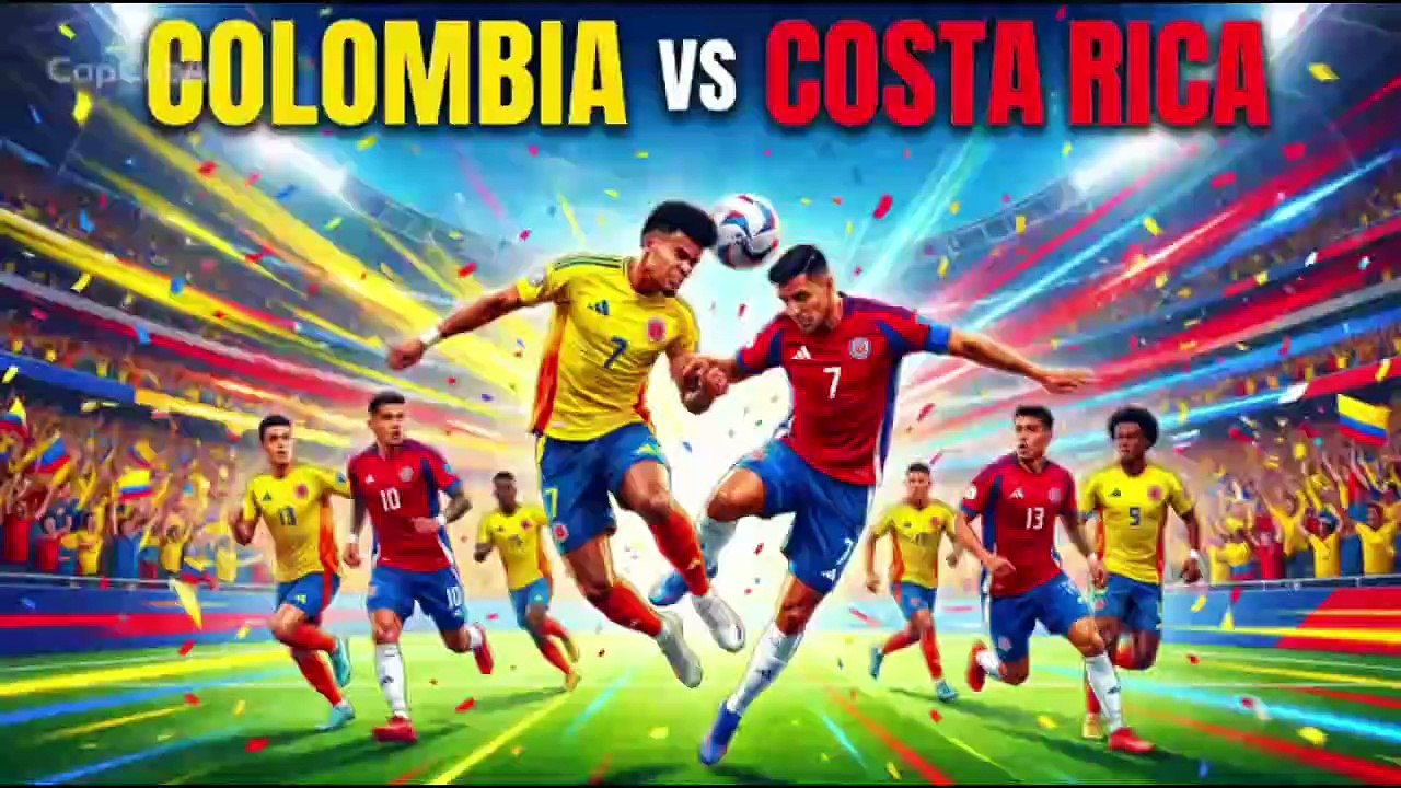 ⚡ 3 Goals, Total Domination! Colombia vs Costa Rica 3-1 Highlights