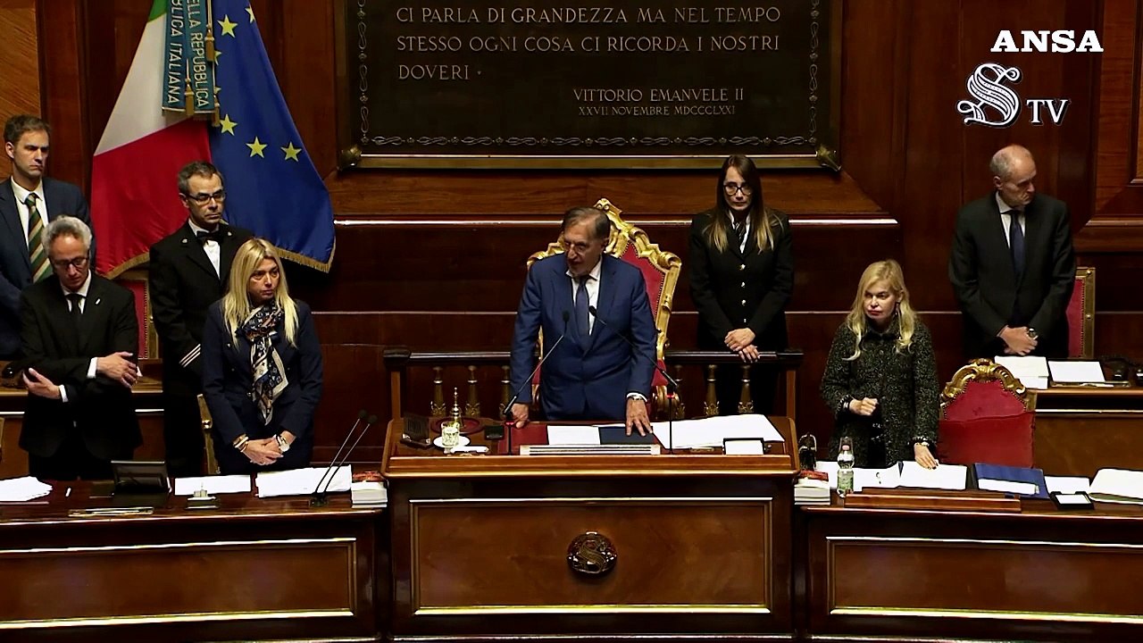 Il Presidente del Senato La Russa in onore delle vittime di Suviana