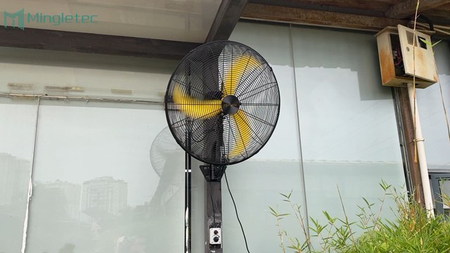 Mingletec silent BLDC industrial wall fan#Mingletec #bldcfan #coolingfan #wallfan #industrialfan