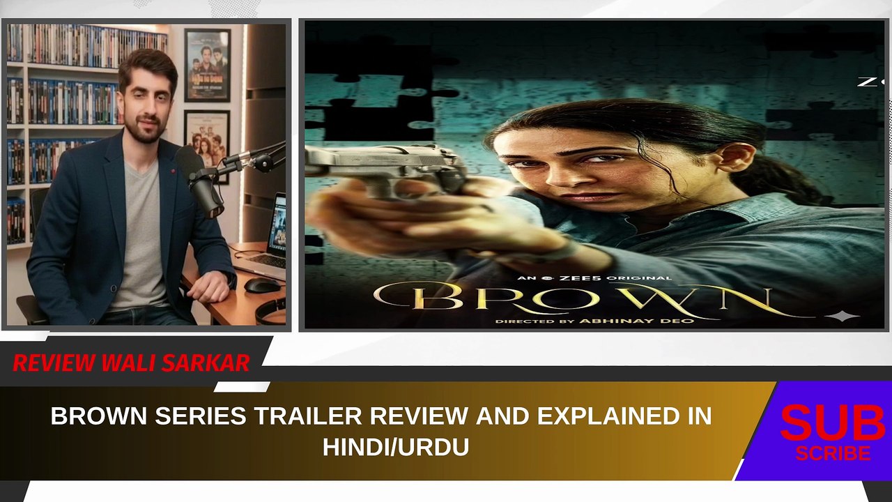 Finally! Karisma Kapoor’s Brown Trailer is Here – Review & Release Date.
