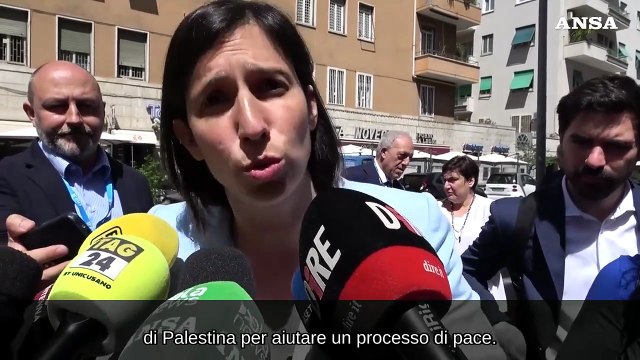 Medio Oriente, Schlein: Chiediamo il riconoscimento europeo dello stato di Palestina