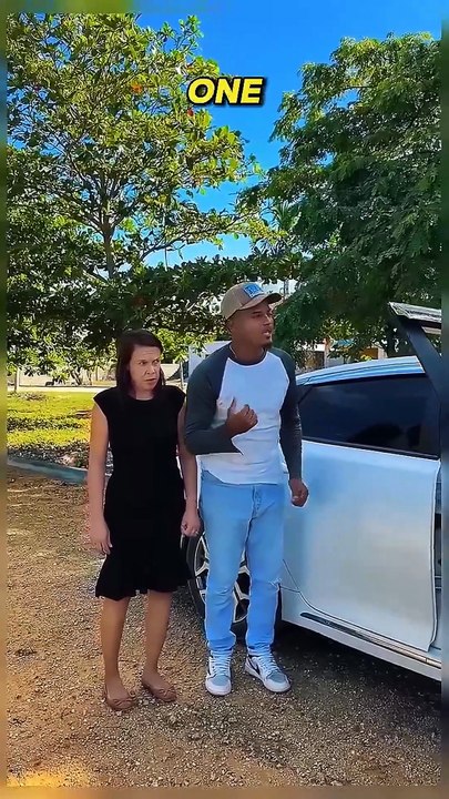 Arrogant wife learned a lesson in the car 🚨