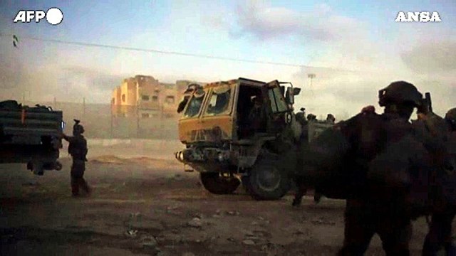 Gaza, le operazioni dell'esercito israeliano nella Striscia