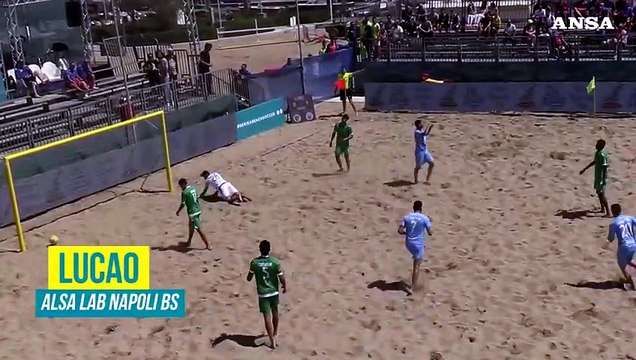 Beach Soccer, i gol piu' spettacolari della prima tappa della Serie A