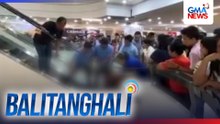 Batang lalaki, naipit ang kamay sa escalator ng isang mall | Balitanghali