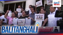 SP Cayetano, Sen. Padilla, at suspended acting Senate Sgt.-At-Arms Aplasca, inireklamo ng obstruction of justice sa Ombudsman | Balitanghali