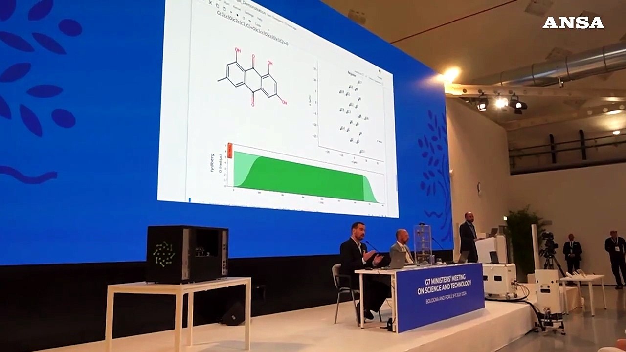 G7 Scienza, dimostrazione con il quantum computing