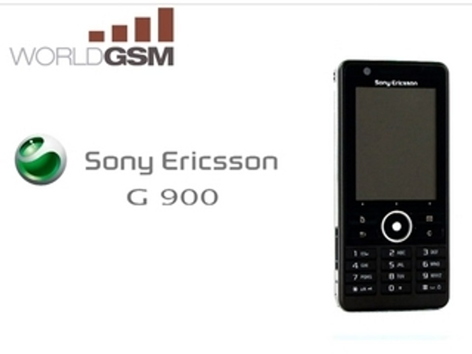 WORLDGSM : Sony Ericsson G900i