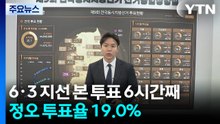 6·3 지선 본 투표 6시간째...정오 투표율 19.0% / YTN