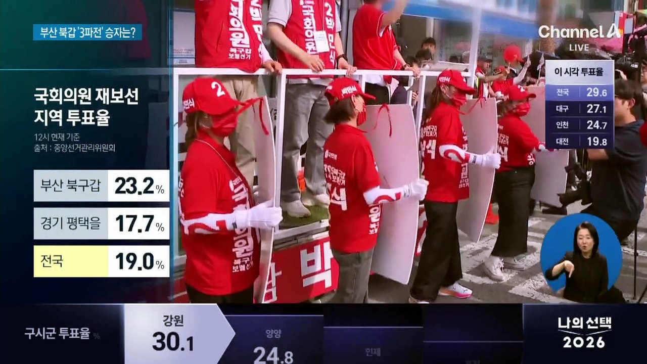 하정우·박민식·한동훈, 부산 북갑 ‘3파전’ 승자는?