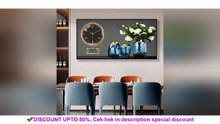 Wall Clock with LED LightCreative Muted Quartz Wall - Simple Tool That Works Well | Smart Choice