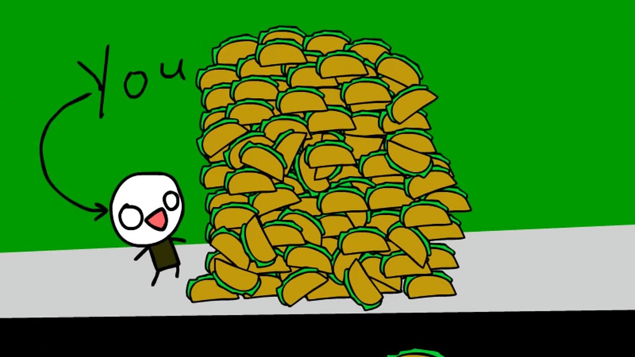 Raining tacos
