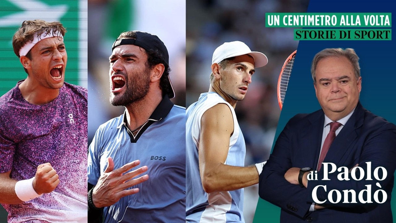 Cobolli, Berrettini e Arnaldi nel tempio della tenacia