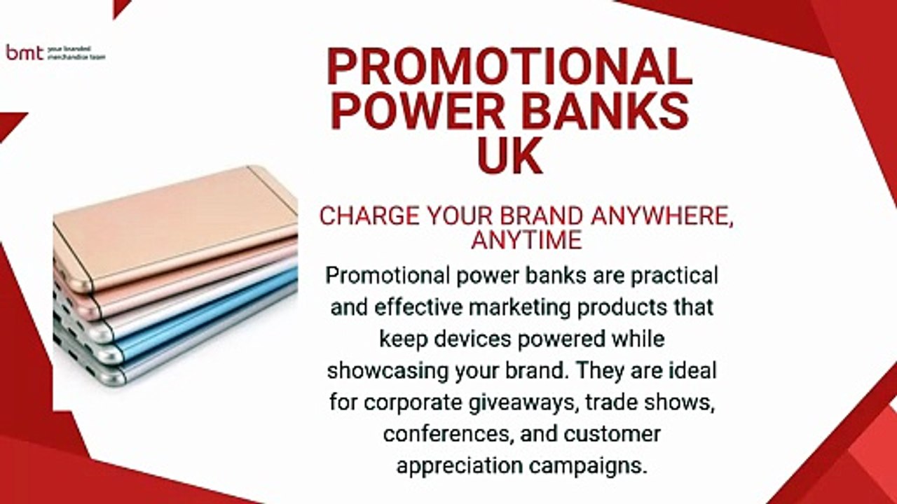 Promotional Power Banks UK