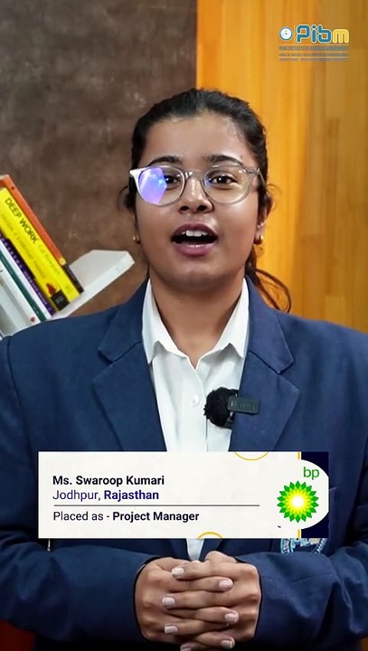 PIBM to BP  Project Manager  MBA & PGDM Placements  Batch 2024_26