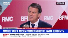 Débordements après le sacre du PSG: "Notre doctrine du maintien de l'ordre sur ce type de faits doit être totalement revisitée", estime Manuel Valls