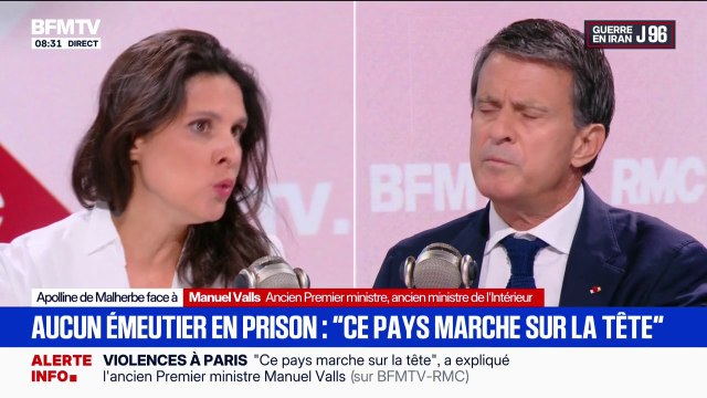 Débordements après le sacre du PSG: “On donne le sentiment que l’État ne fonctionne pas”, déplore Manuel Valls