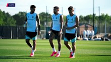 Messi et l'Albiceleste à l'entraînement pour préparer la Coupe du monde