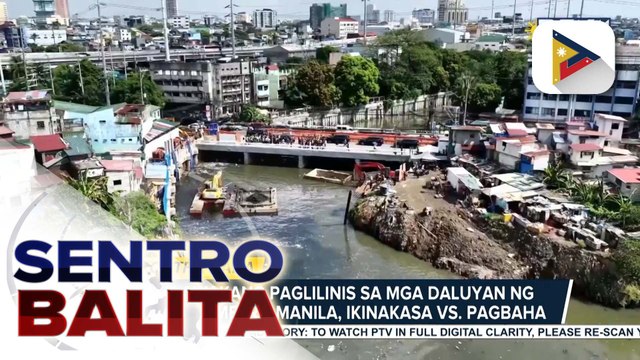 Malawakang clean-up drive sa mga daluyan ng tubig sa Metro Manila, ikinakasa vs. pagbaha; TUPAD beneficiaries, kabilang sa mga tutulong sa paglilinis | ulat ni Cleizl Pardilla