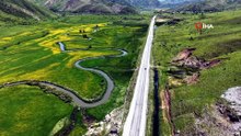 Bitlis'in göz dolduran tabiat harikası: Güzeldere Menderesleri