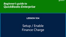 104 - Setup: Enable Finance Charge