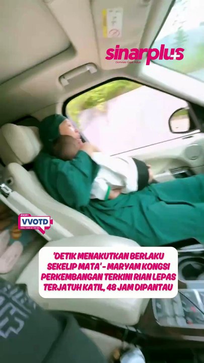 'Detik menakutkan berlaku sekelip mata' - Maryam kongsi perkembangan terkini Rian lepas terjatuh katil, 48 jam dipantau