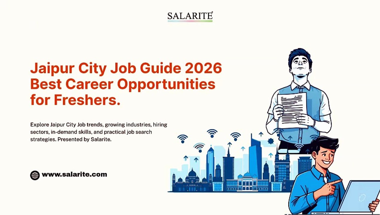 Jaipur City Job Guide 2026 Best Career Opportunities for Freshers.