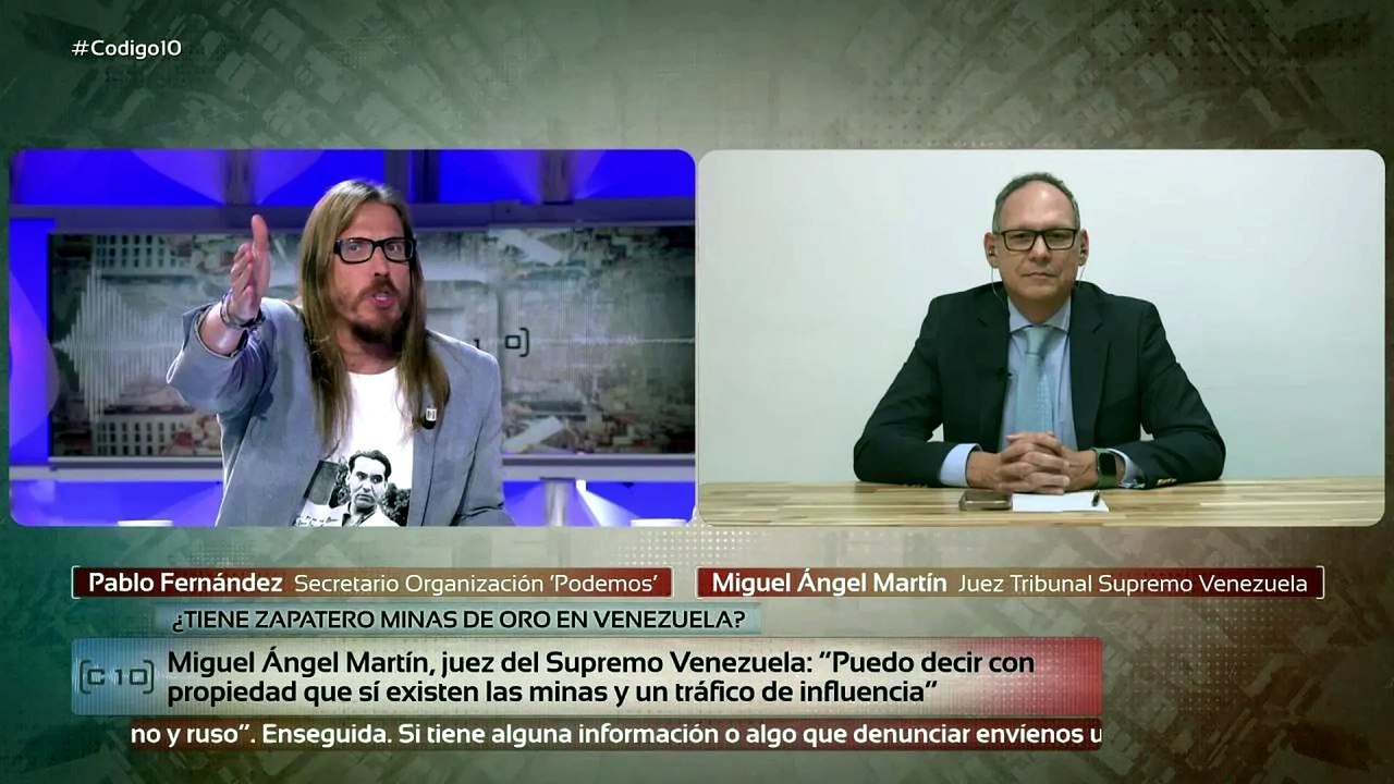 Pablo Fernández suelta espumarajos cuando un juez venezolano le da con el dinero del chavismo que trincó Podemos
