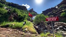 Irak sınırındaki şelaleye "Mehmetçik dokunuşu"