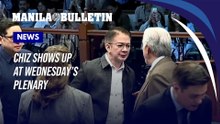 Chiz shows up at Wednesday's plenary