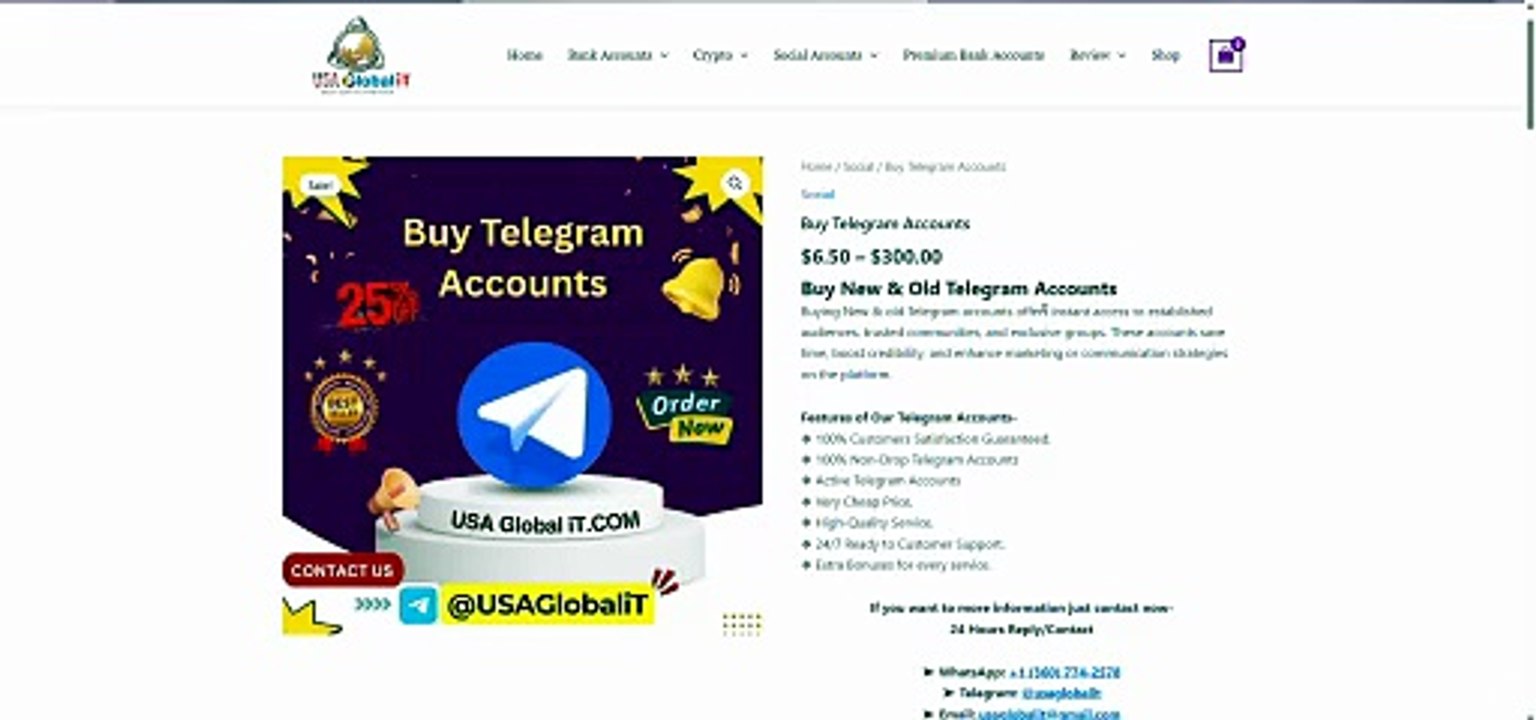 Top 44 Sites to Buy Telegram Accounts with Real Users
