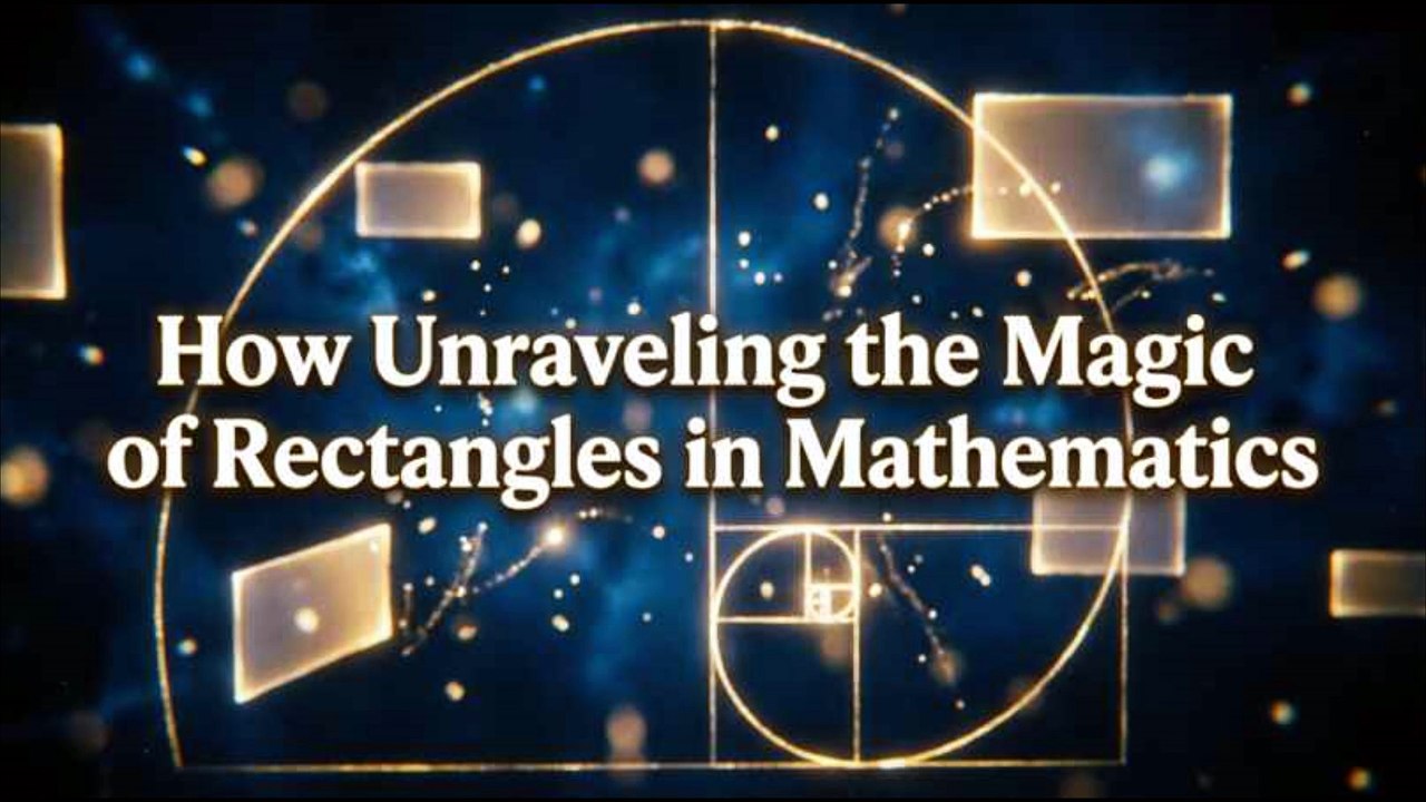 How Unraveling the Magic of Rectangles in Mathematics