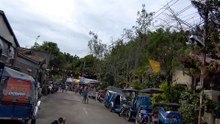 Community Event along San Miguel Road in Calasiao, Pangasinan, Philippines