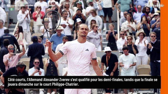 Roland-Garros : Michèle Laroque et sa fille Oriane, Juan Arbeláez et Christophe Michalak avec leurs conjointes, une journée placée sous le signe de la complicité