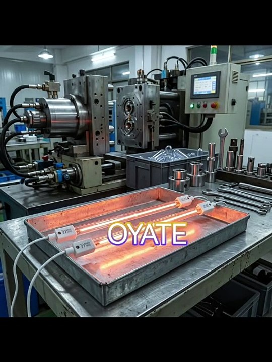 Halogen Infra-red Quartz Lamps Quartz Tube Heater 670mm 220v 2000w for PET Blow Molding Machines