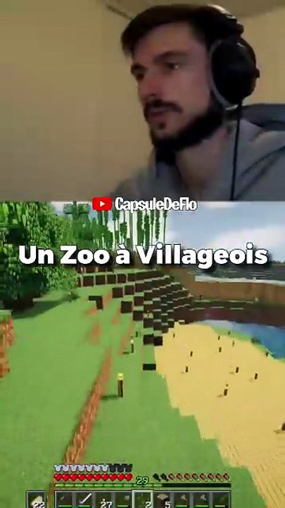 Minecraft : Je construis la pire "prison" dorée pour mon premier villageois ! 😂