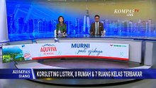 Diduga Korsleting Listrik, Kebakaran Hanguskan Rumah dan Ruang Kelas di Banjarmasin | KOMPAS SIANG