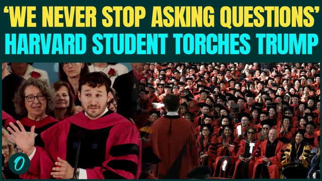 Harvard vs Trump WAR Escalates! Student’s Explosive Speech on Democracy, Free Speech Goes VIRAL