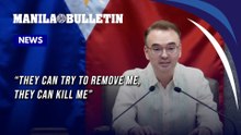 Sen. Alan Peter Cayetano speaks after the Senate quorum is declared