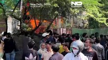 Brand in Gebäude in Neu-Delhi: mindestens 18 Tote