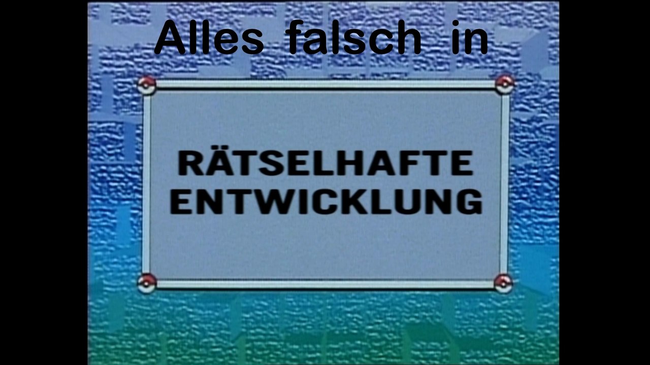 Alles Falsch in Pokémon: Episode 65 (Rätselhafte Entwicklung)